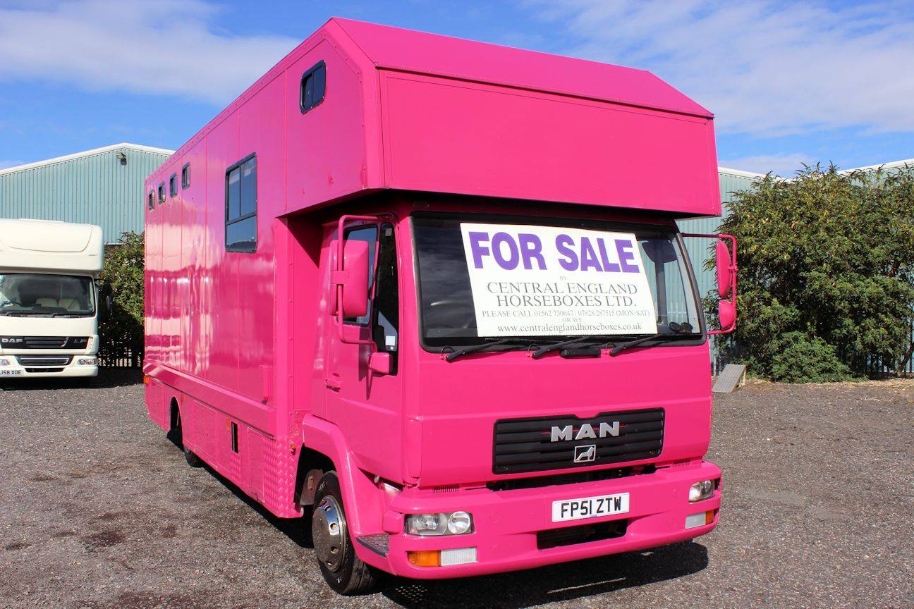 Pink Horsebox For Sale